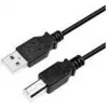 USB-Kabel LogiLink CU0007B USB 2.0 2 m USB A USB B Schwarz