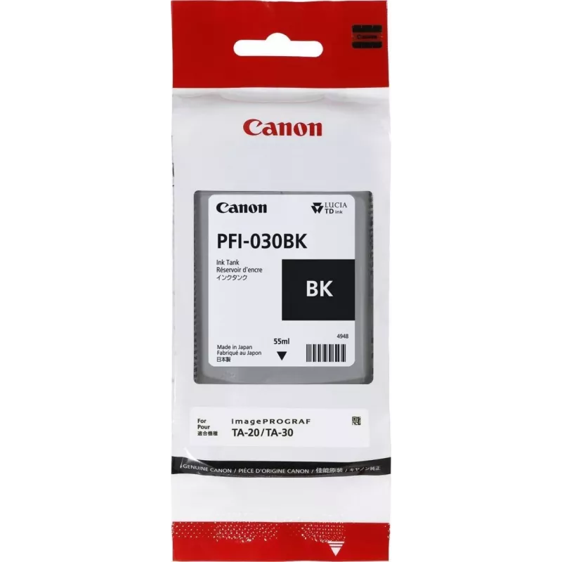 Canon PFI-030BK Tintenpatrone 1 Stück Original Schwarz