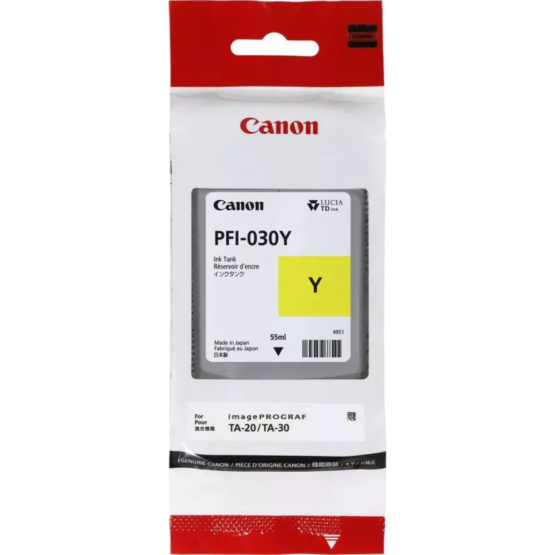 Canon PFI-030Y Tintenpatrone 1 Stk. Original Gelb
