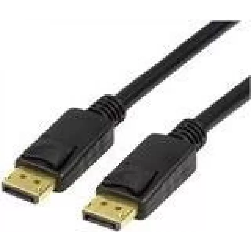 LogiLink CV0120 DisplayPort-Kabel DisplayPort Stecker auf Stecker 2 m Schwarz