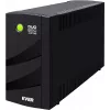 EVER DUO 850 AVR USB - USV - AC 230 V - 550 Watt - 850 VA - Einphasig - 2 x Bleisure 5 Ah - USB - Ausgangssteckdosen: 6
