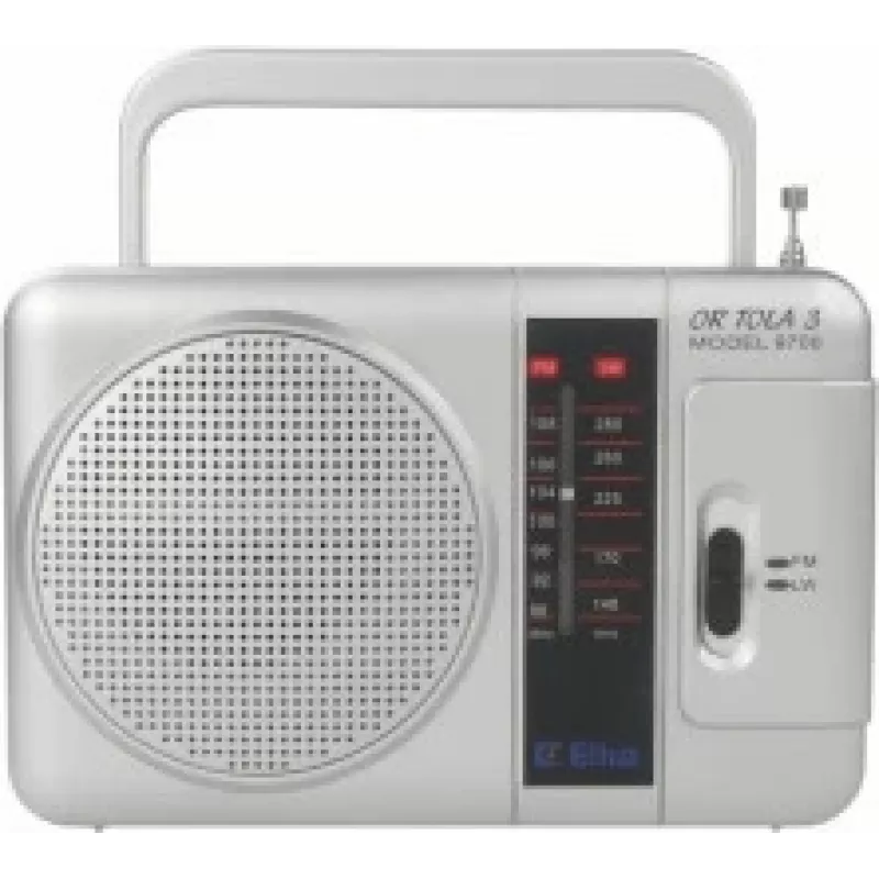 Tragbares Radio Eltra TOLA 3 Analog Silber