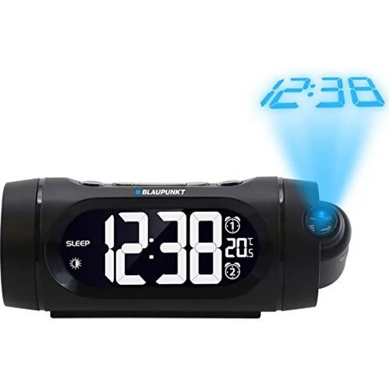 Radiowecker Blaupunkt CRP9BK, FM PLL, Projektor, USB-Ladefunktion, Innentemperatur (CRP9BK)