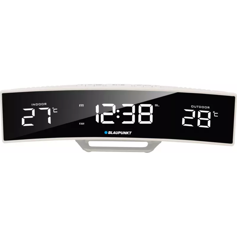 BLAUPUNKT CR12WH FM-Wecker mit Temperatur