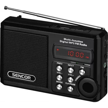 Tragbares Radio SRD 215 B MP3, USB, SD