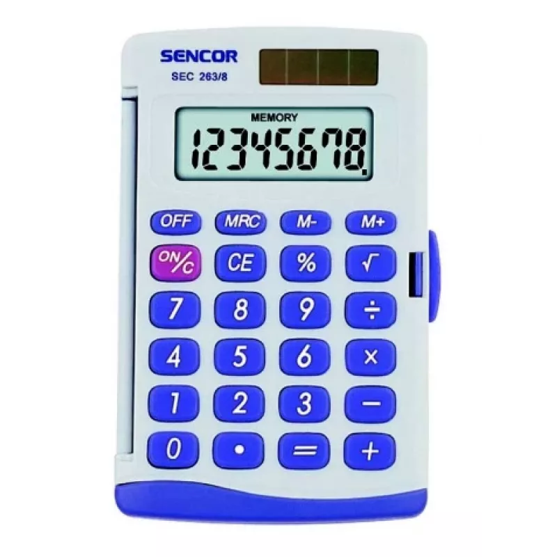 Taschenrechner Sencor SEC 263/8 Pocket Grau
