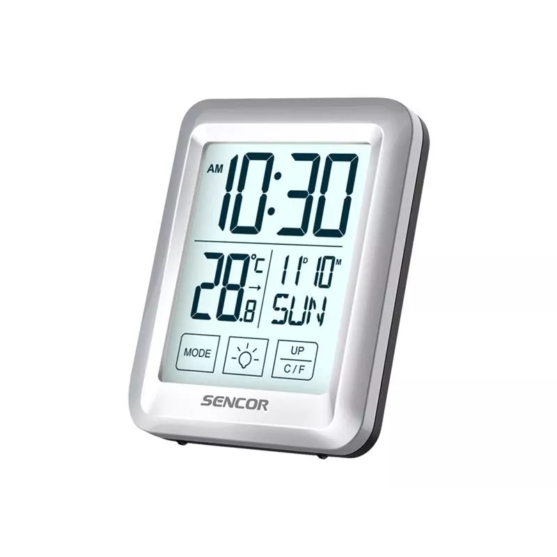 SENCOR Thermometer mit Uhr SWS 1918