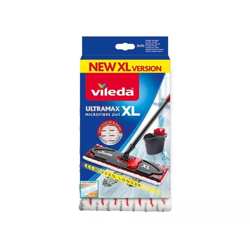 Mopped Vileda UltraMax XL Rot Weiß