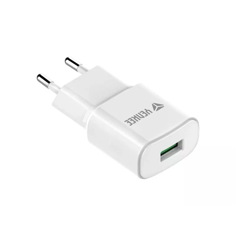USB-Netzladegerät YENKEE YAC 2023WH 18W 3A Quick Charge 3.0