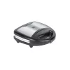 Sandwich Maker Teesa TSA3221 800 W Schwarz Edelstahl