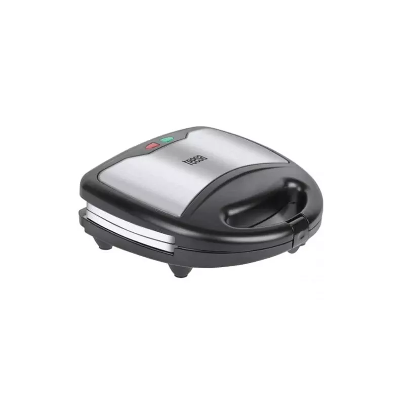 Sandwich Maker Teesa TSA3221 800 W Schwarz Edelstahl