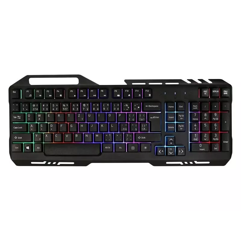 Tastatur YKB 3200 SHADOW metal, LED