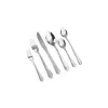 Besteckset LAMART LT5006 – 48-teiliges Edelstahl-Besteckset, enthält Esslöffel, Messer, Gabeln, Teelöffel, Dessertgabeln, Langlöffel