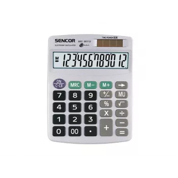 Calculator SEC 367/12 Table,12 Digital LCD