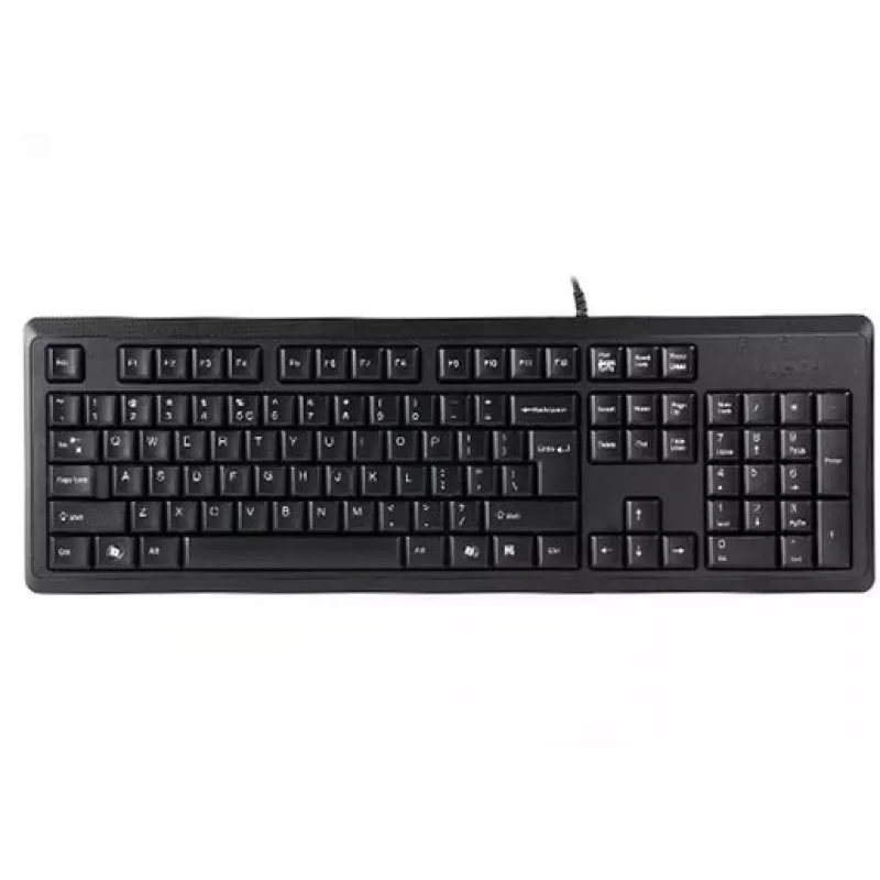 A4Tech KR-92 Tastatur Universal USB QWERTY Englisch Schwarz