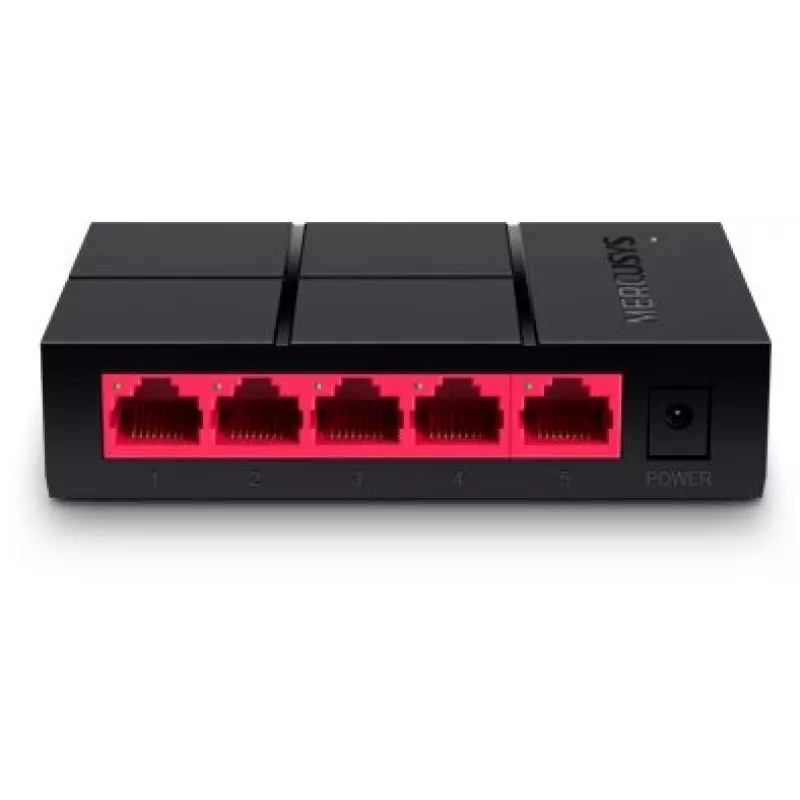 Switch Mercusys SOHO 5 Ports Gigabit 10/100/1000Mbps - MS105G
