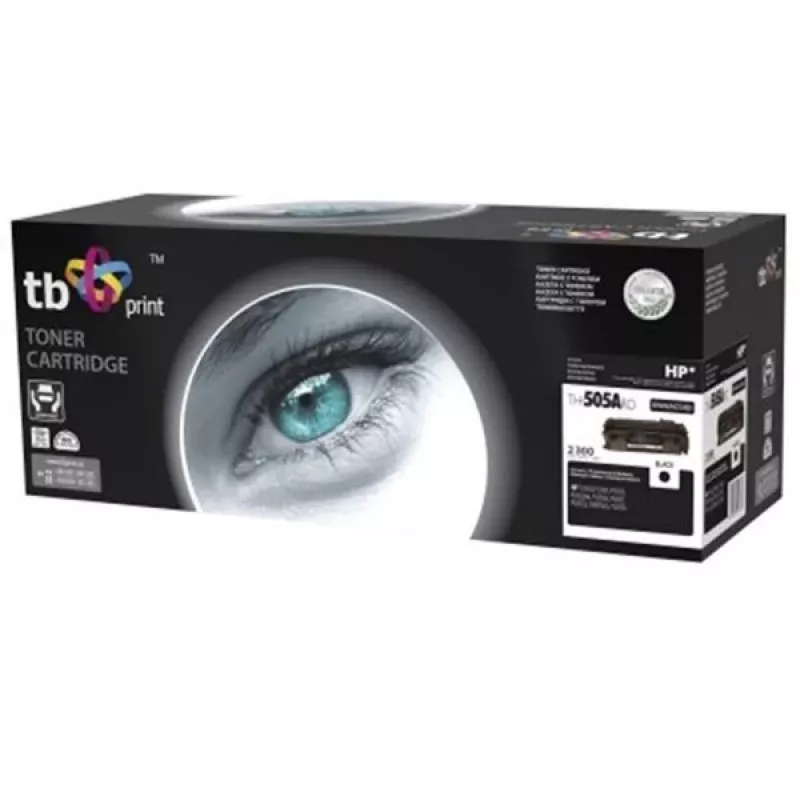 Toner TB HP CE505A Kompatibel Schwarz (TH-505ARO...