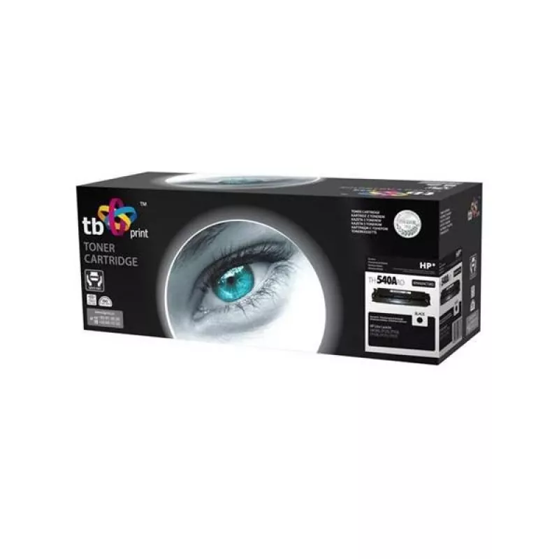 Toner TB HP CB540A - Kompatibel schwarz (TH-540AN)
