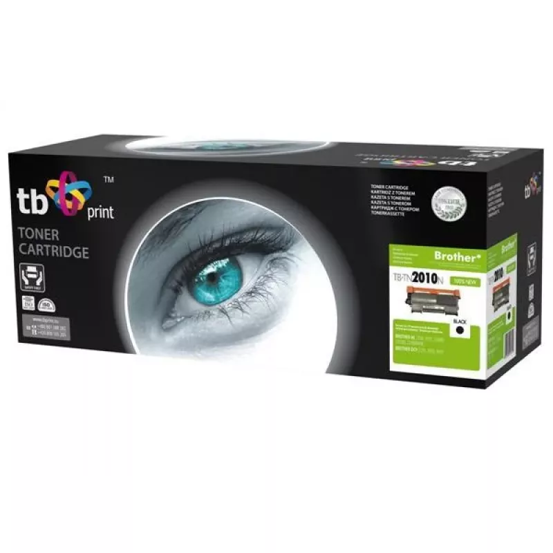 Toner TB S Brother TN2010 - Kompatibler schwarzer Toner (TB-TN2010N... Toner