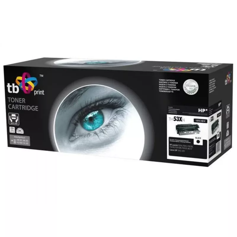 Toner TB HP Q7553X - Kompatibel Schwarz (TH-53XN) Toner