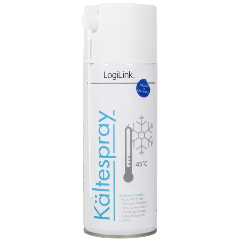 LogiLink RP0014 Kältespray für Elektronik, 400 ml