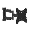 TV-Wandhalterung MACLEAN MC-742 für 42 Zoll (106,7 cm), neigbar -12°/+12°, VESA 75x75–200x200, max. Belastung 30 kg, schwarz
