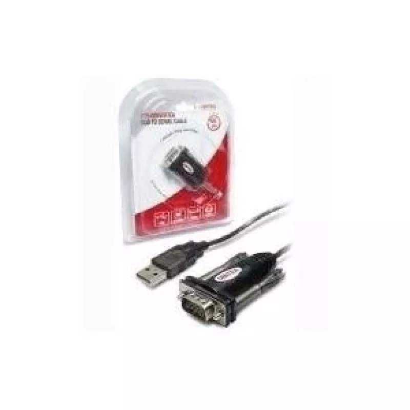 UNITEK Y-105 serielles Kabel Schwarz 1,5 m USB Typ-A DB-9