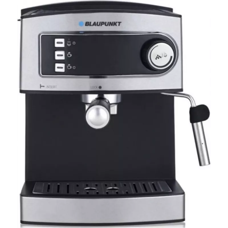 Blaupunkt CMP301 Espressomaschine, 15 bar, 1,6 l, Silber/Schwarz