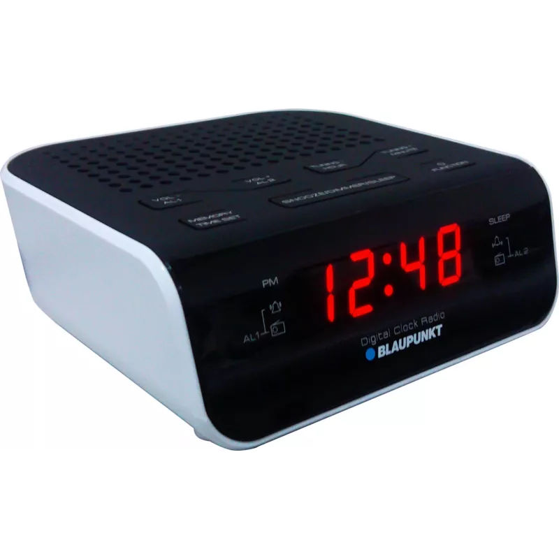 Blaupunkt CR5WH Radiowecker Schwarz, Weiß