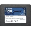 2,5 Zoll SATA III SSD PATRIOT P210 2 TB — 500 MB/s Lesen, 400 MB/s Schreiben, 7 mm