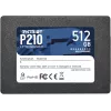 2,5-Zoll SATA III SSD PATRIOT P210 512 GB – 500 MB/s Lesen, 400 MB/s Schreiben