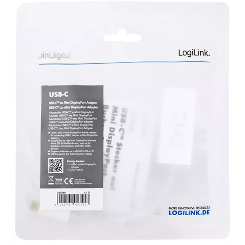 Videokabel-Adapter LogiLink UA0360