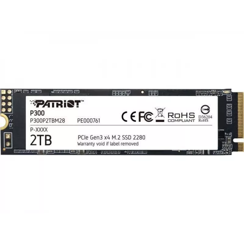 SSD-Festplatte Patriot Memory 2 TB M.2 PCI Express 3.0 NVMe P300