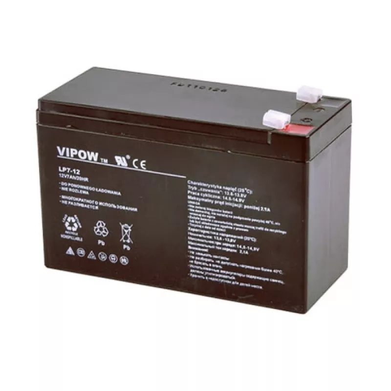 Bleiakku 12V 7,0Ah VIPOW