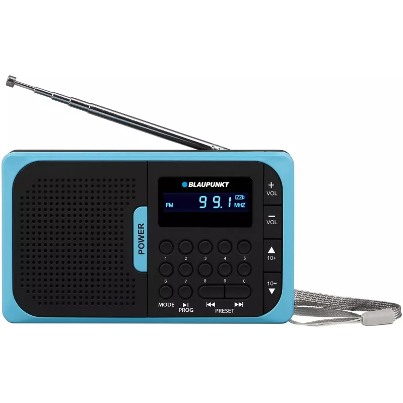 Blaupunkt PR5BL Radio Analog Schwarz, Blau