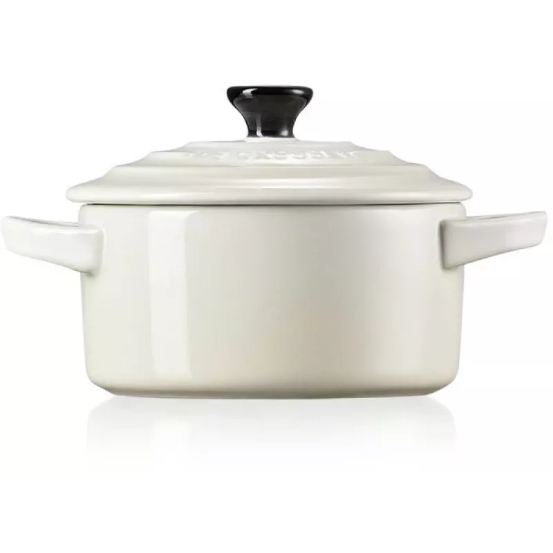 Le Creuset 71901107160100 Mini Dutch Oven, 0,25 L, Weiß