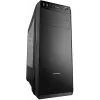 PC-Gehäuse MODECOM Oberon Pro Midi Tower — schwarz, unterstützt ATX/microATX/ITX, 7 Erweiterungsslots, bis zu 395 mm GPU, 5 HDD/3 SSD-Schächte