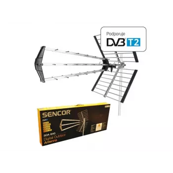 Antenne SDA 640 DVB-T 16 dB, 75 Ohm, 120 km