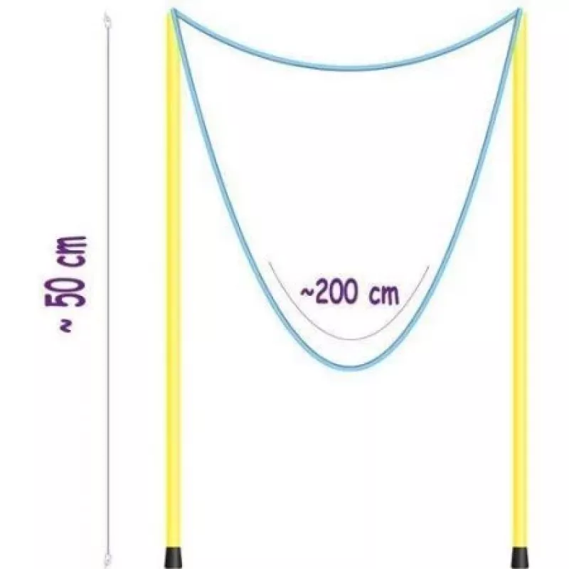 Seil für große Seifenblasen 50 cm
