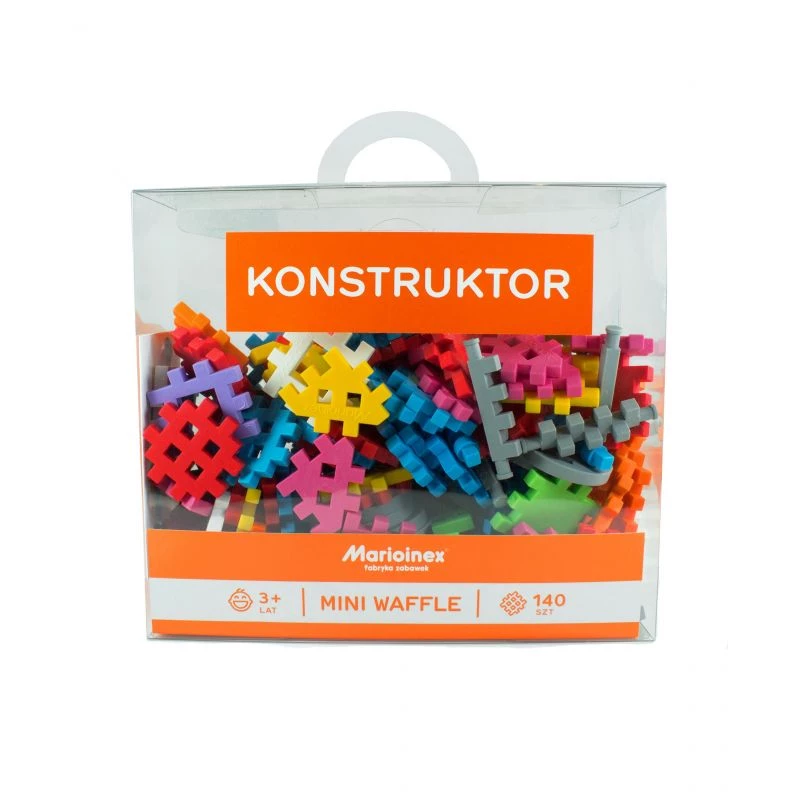 Mini Waffle Bausteine 140 Stück im Konstruktor MARIOINEX 902363