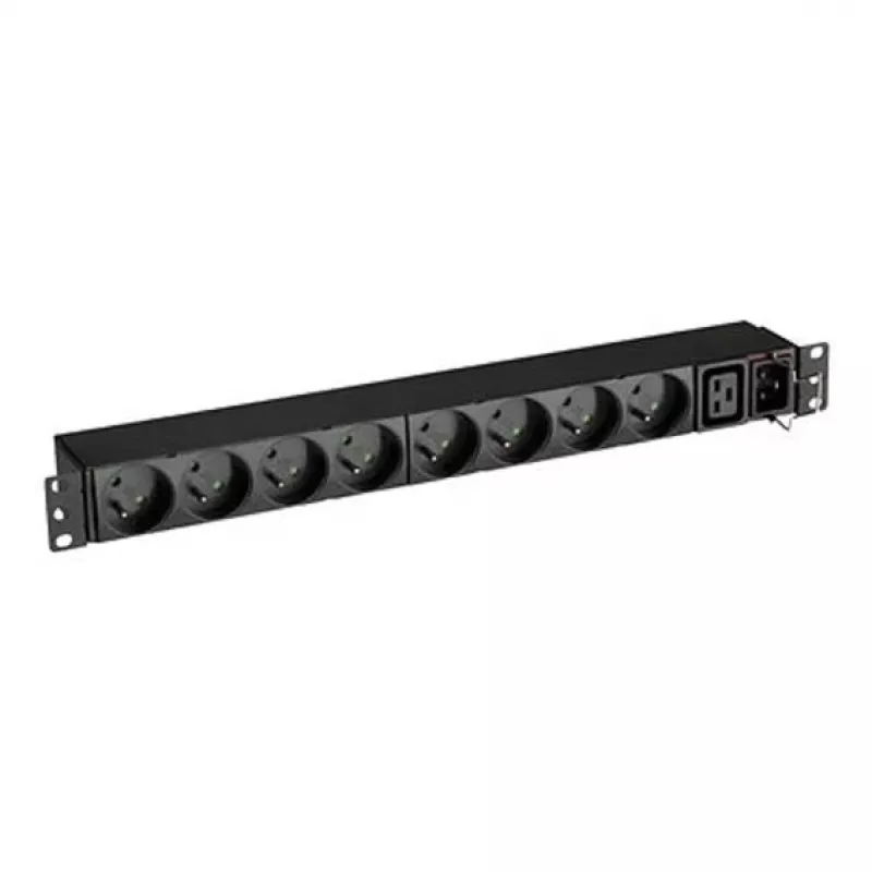 FlexPDU 8 FR - Basic - 1U - Single-Phase - Rackmount - Horizontal/Vertikal - Schwarz