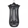 Elektrische Insektenvernichterlampe NOVEEN IKN18 IPX4 — 18 W UVA-Röhre, 100 m² Abdeckung, 1700–1800 V, innen/außen, aufhängbar, Metall, schwarz