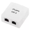 Lanberg OS6-0002-W Kabel Interface/Gender Adapter 2 X RJ-45 Weiß (OS6-0002-W)