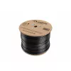 Netzwerkkabel LANBERG Cat5e U/UTP LCU5-21CU-0305-BK, 305 m, 24 AWG, PVC-Mantel, schwarz