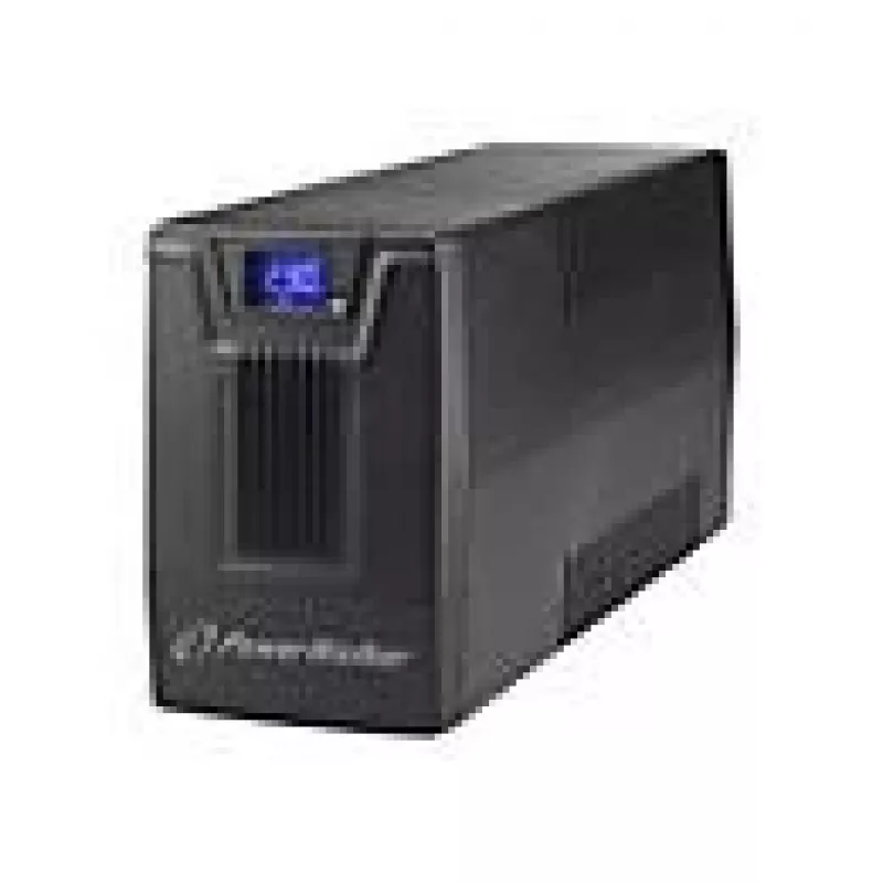Uninterruptible Power Supply PowerWalker VI 800 SCL FR — Line‑Interactive USV 0,8 kVA (480 W), 2 Steckdosen Typ E, USB, RJ-45/RJ-11, 12V 9Ah Akku, Tower, schwarz