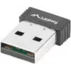 Kabelloser USB-WLAN-Adapter LANBERG NC-0150-WI — 150 Mbit/s, externe 2-dBi-Antenne, schwarz