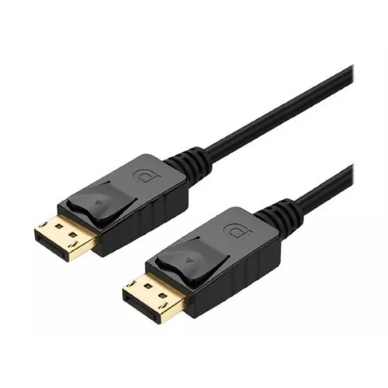 DisplayPort-Kabel Unitek Y-C609BK — 3 m, Stecker-auf-Stecker, schwarz