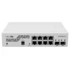 Netzwerk-Switch MikroTik CSS610-8G-2S+IN — 8x Gigabit RJ-45, 2x SFP+ 10G, PoE, 12–57V Eingang