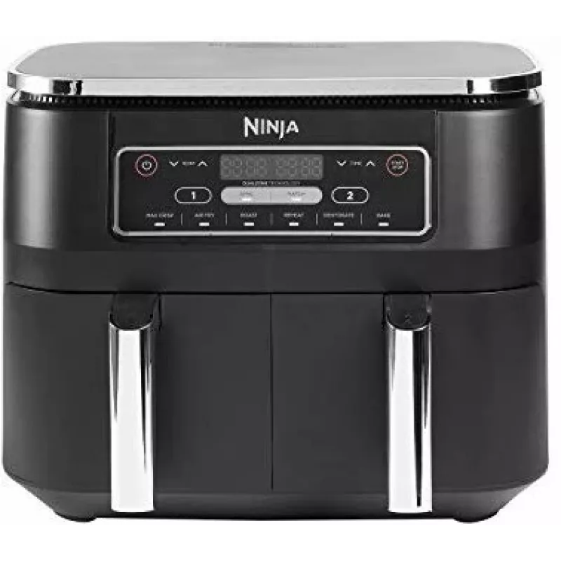 Ninja AF300 Double 7,6 L Stand-alone 1690 W Heißluftfritteuse Schwarz