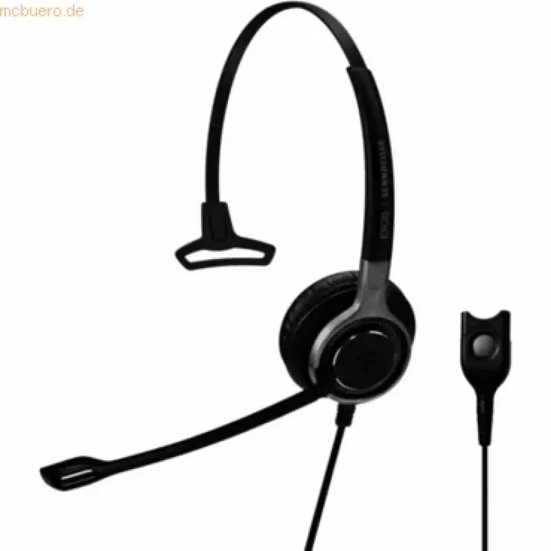 EPOS Sennheiser Headset Impact SC 638 mono schwarz silber (1000580)